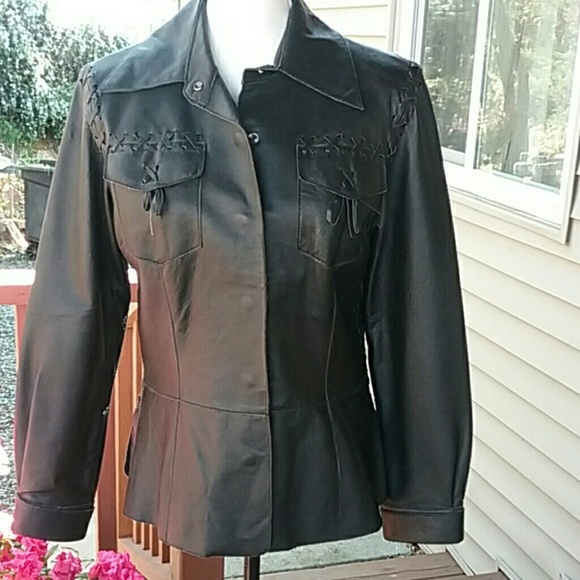 Leather jacket - Picture 1 of 7